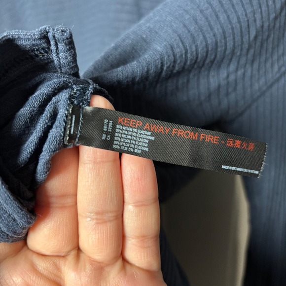 Free People Movement Can't Handle This Ribbed Turtleneck Shirt Pullover Sz XS‎ - Picture 6 of 6